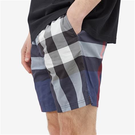 burberry mens swimming shorts|burberry guildes check swim shorts.